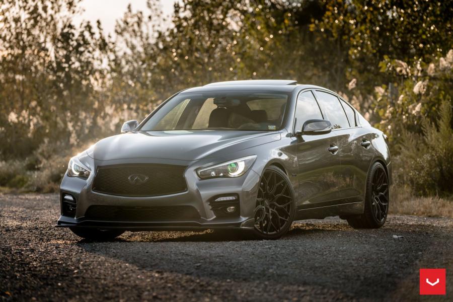  Infiniti Q50S on Vossen Wheels (HF-2) 2018 года  (фото 41 из 45)